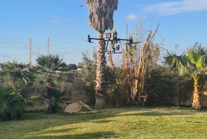 Il Drone utilizzato per la lezione pratica di aerofotogrammetria e Lidar