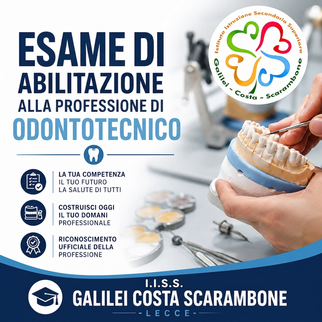 Esame di abilitazione alla professione di Odontotecnico